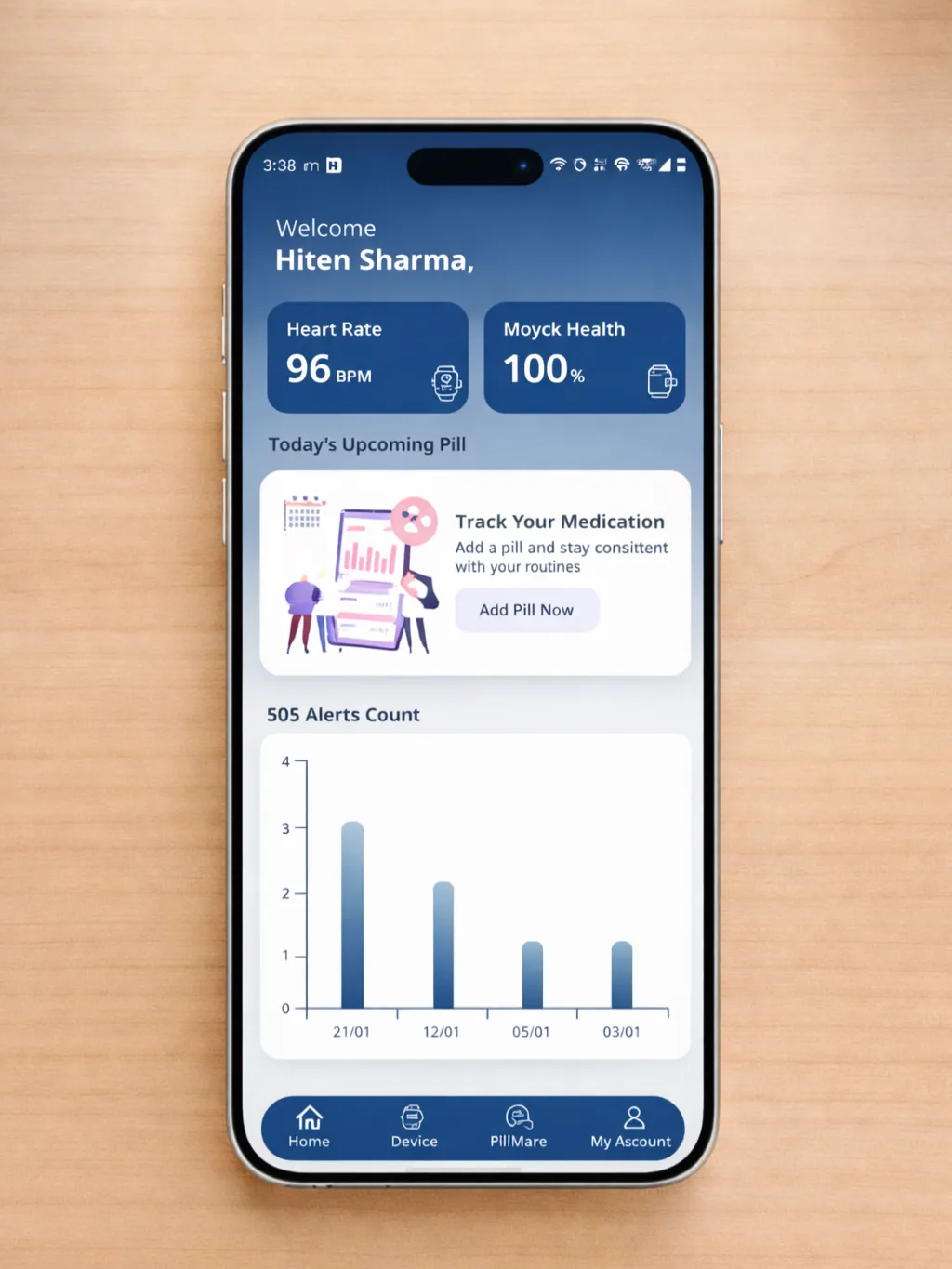 Mozek Companion App Dashboard