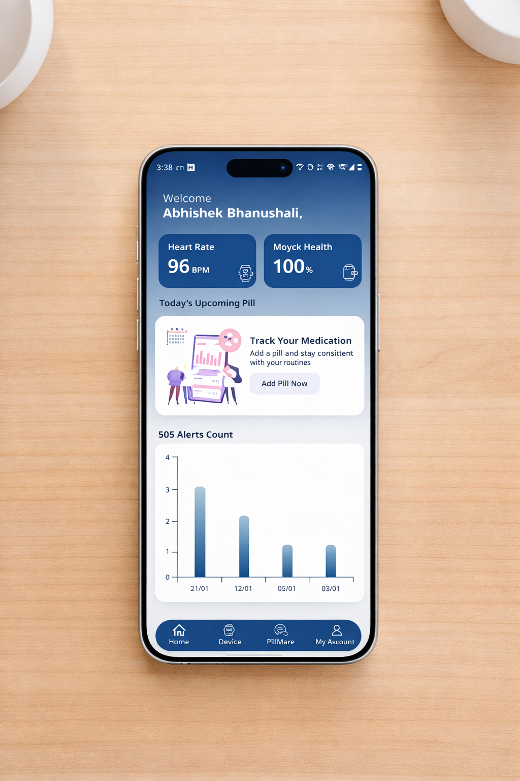 Mozek Companion App Dashboard